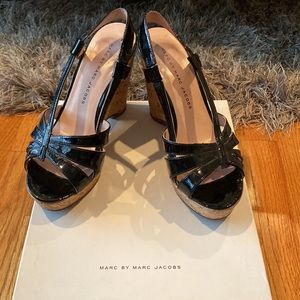 Marc by Marc Jacobs
Patent Leather Slingback Sandals
Size: 5 | IT 35